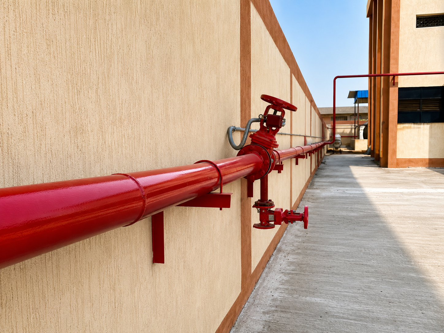 Firefighting piping network - El Arish Project