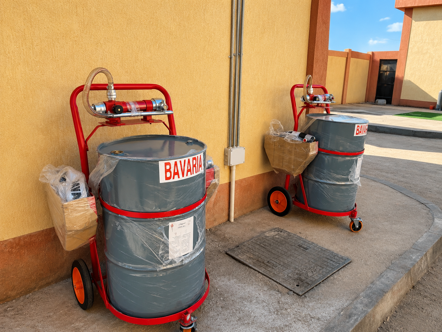 Mobile fire extinguisher units - El Arish Project