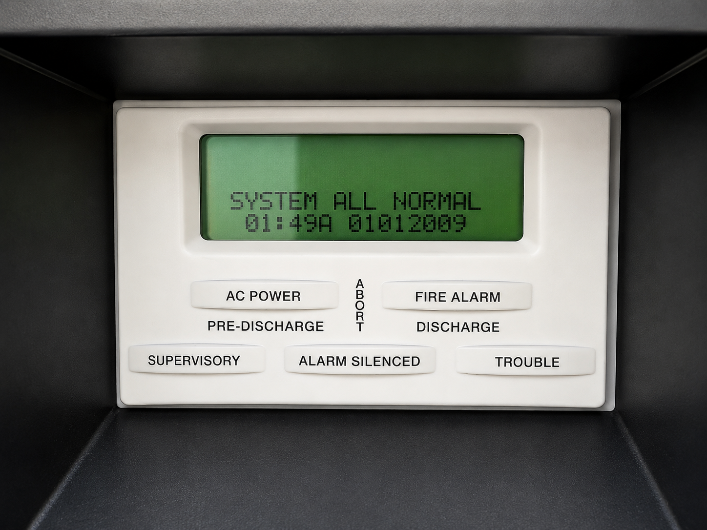 Fire alarm system interface panel - El Arish Project
