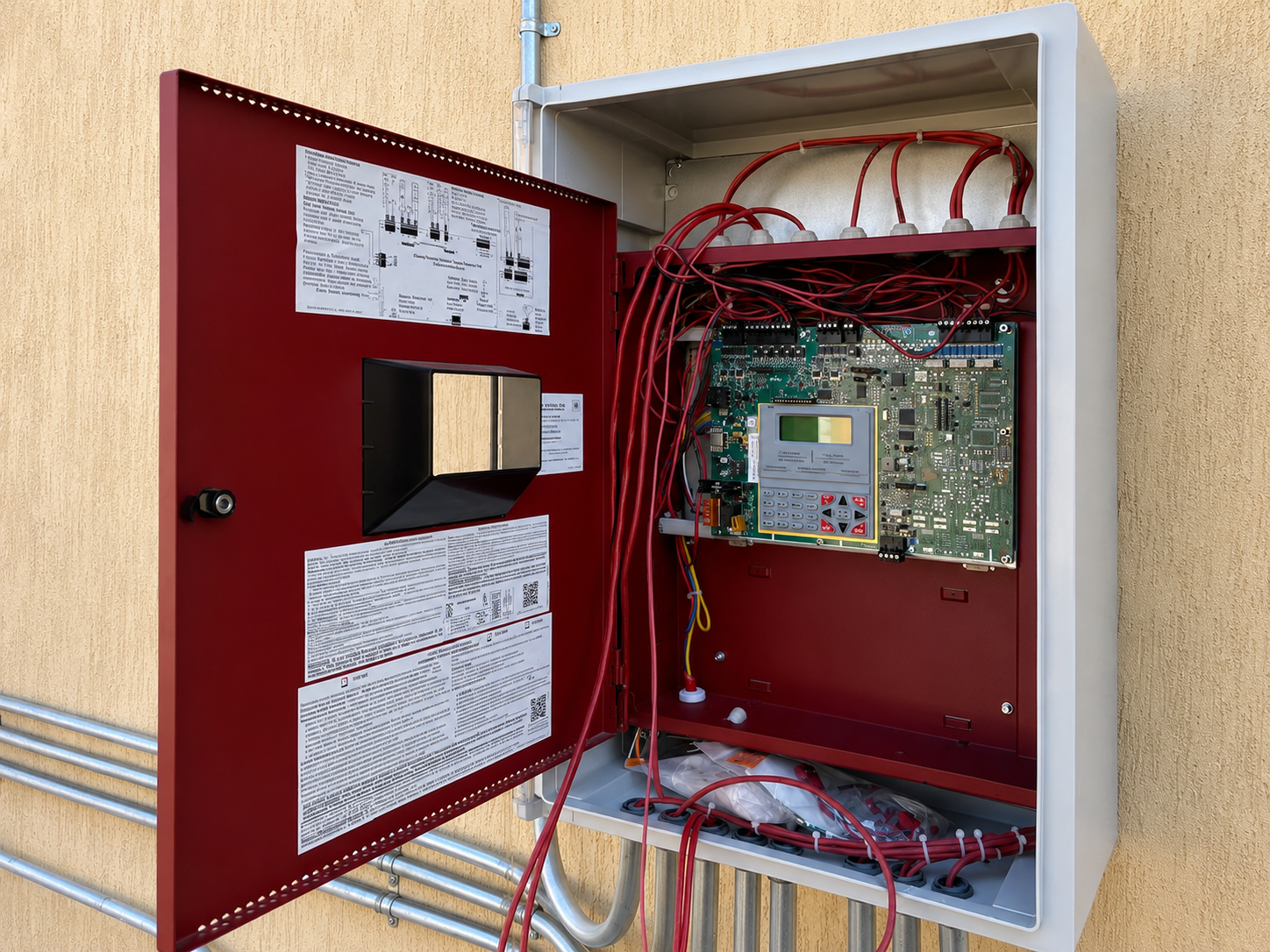 Fire suppression cylinders and cabinets - El Arish Project