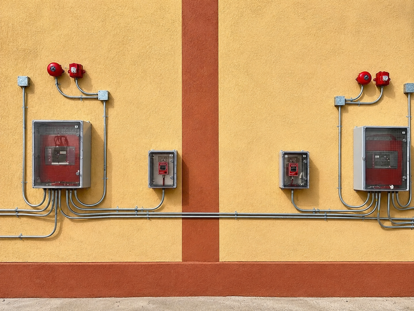 Fire protection system installation - El Arish Project
