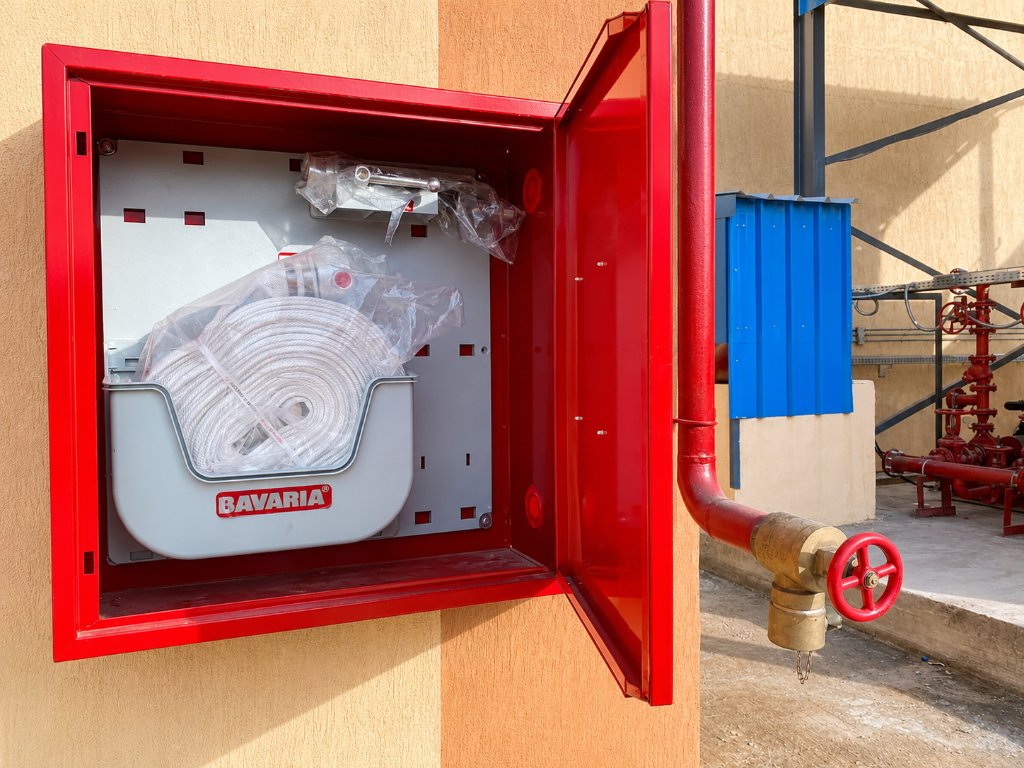 Fire alarm and suppression equipment - El Arish Project
